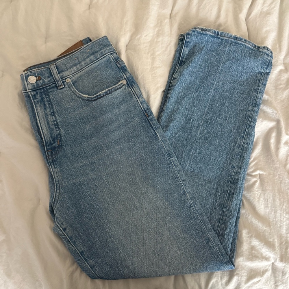 Madewell Women's 90’s Straight Leg Jeans - Light Blue